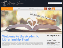 Tablet Screenshot of libraryissues.com